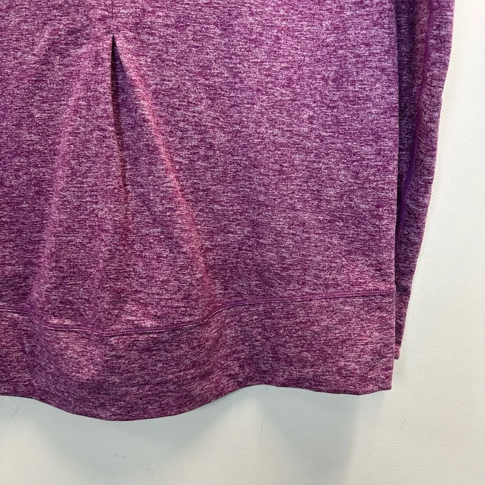 Zella Long Sleeved Workout Shirt Boatneck Thumb Holes Large